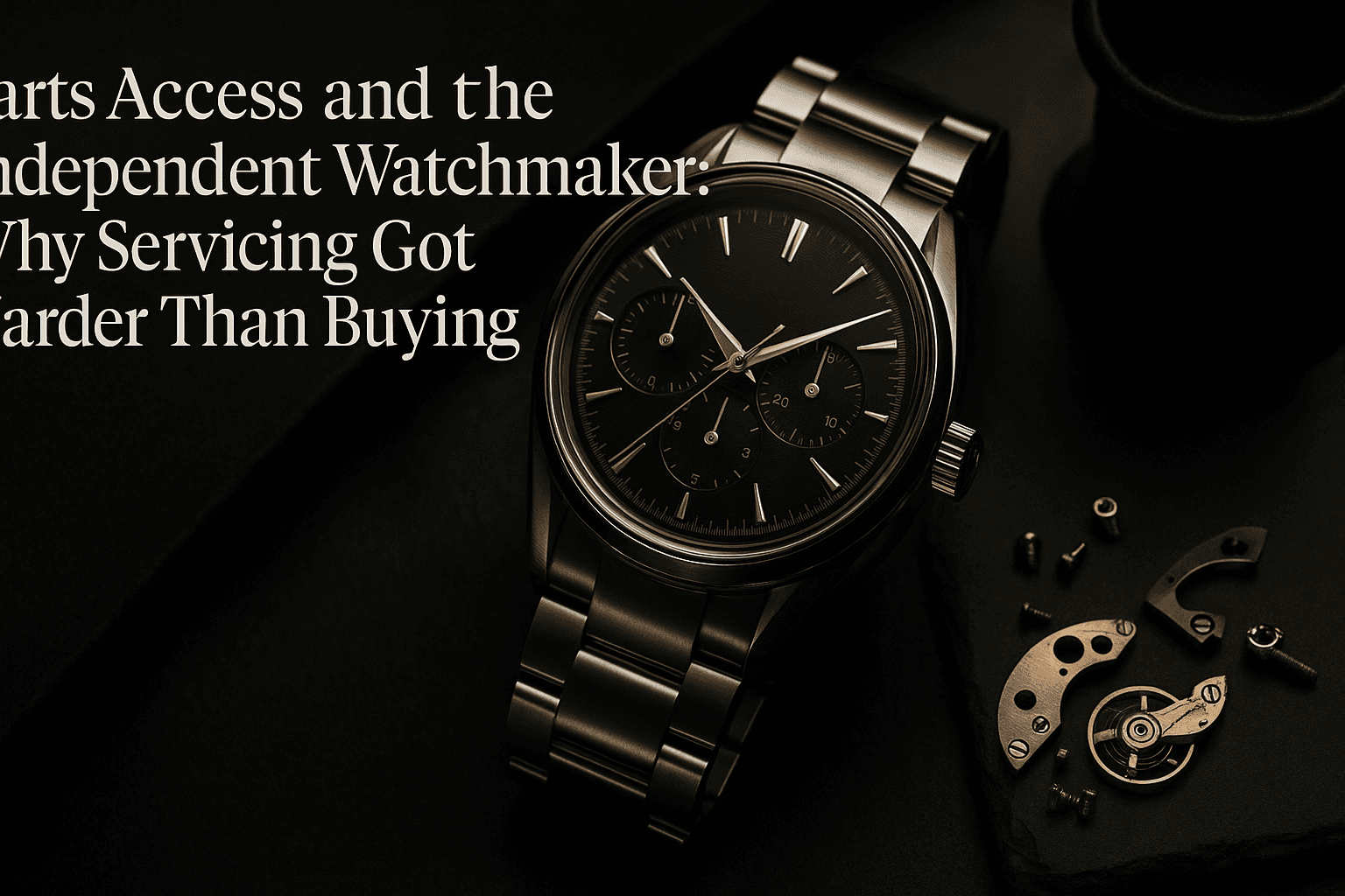 Parts Access and the Independent Watchmaker: Why Servicing Got Harder Than Buying